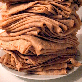 montagne de crêpes